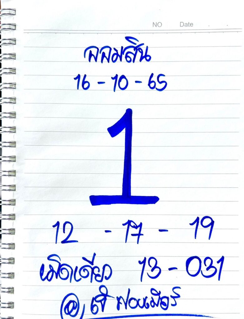 เลขเด็ด หวยออมสินงวดนี้ เจ้ฟองเบียร์ งวดวันที่ 16/10/65