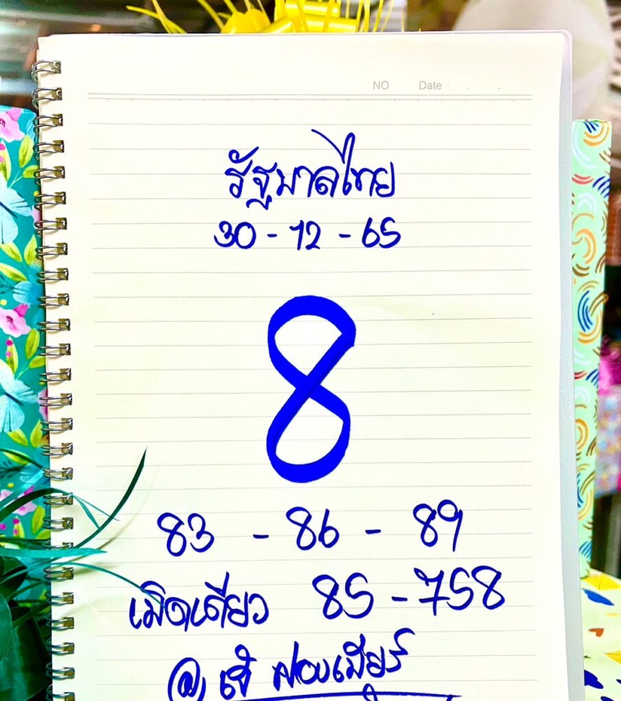 เลขเด็ดเจ้ฟองเบียร์ จากเพจ “เจ๊ฟองเบียร์ 888” หวยรัฐบาล งวดวันที่ 30/12/65