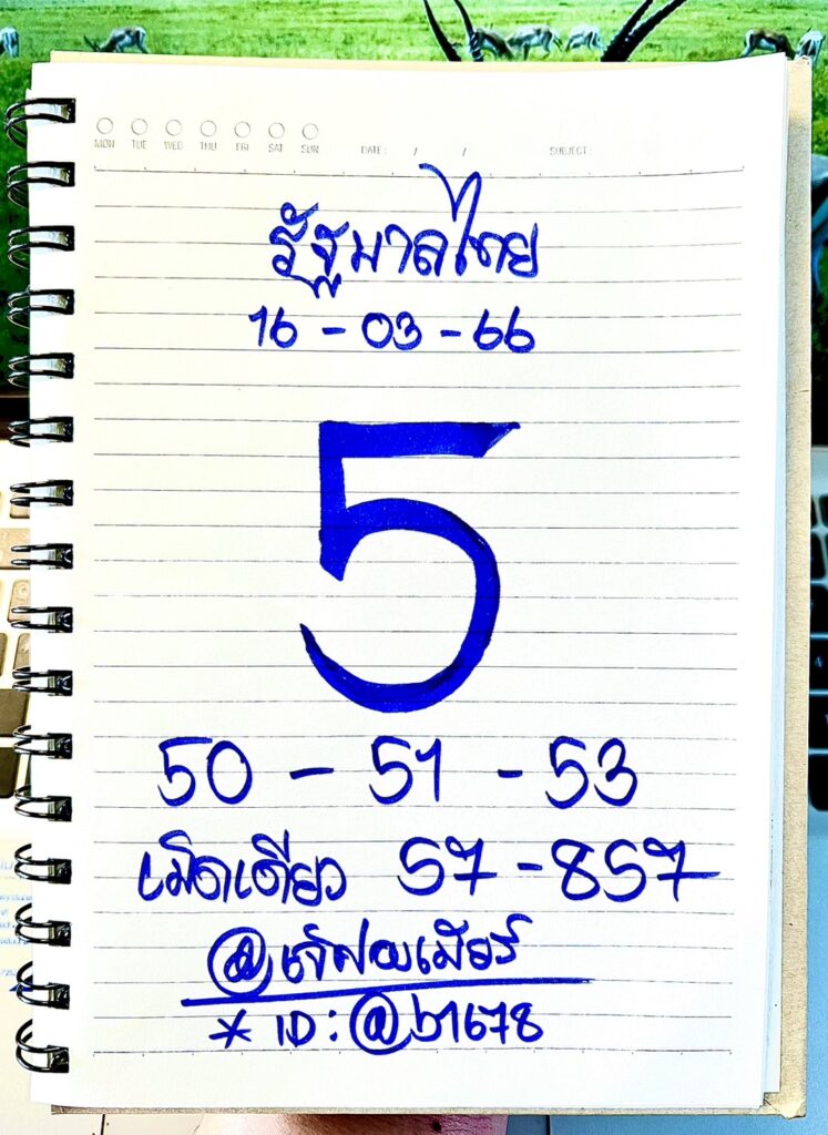 เลขเด็ด หวยรัฐบาลไทย เข้าทุกงวด 16/3/66 เจ้ฟองเบียร์ จากเพจ “เจ๊ฟองเบียร์ 888” 